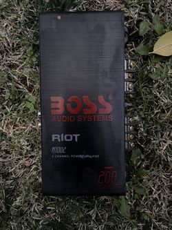 Boss Audio Systems R1002 Riot series 2-channel car amplifier