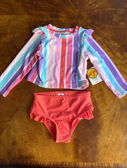 Striped Toddler Swimsuit
