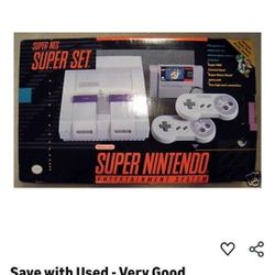 Super Super Nintendo Entertainment System and 21 Games