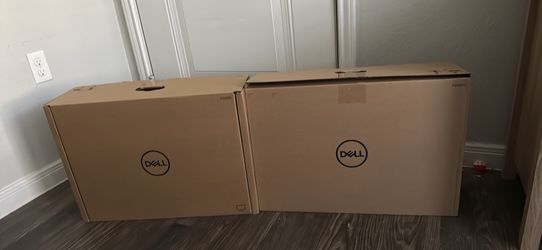 2 Dell computer monitors