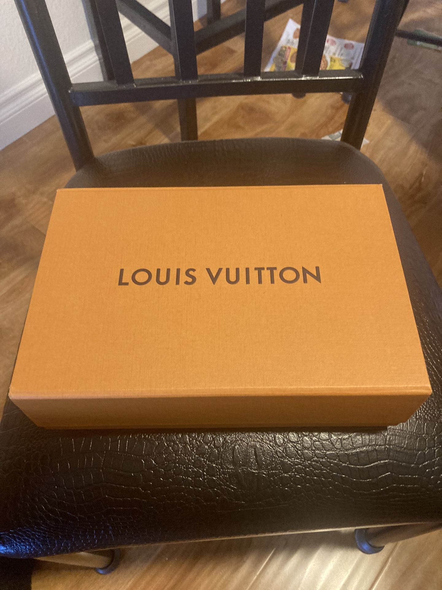 Authentic Louis Vuitton Empty Box With 2 Fold Over Bags