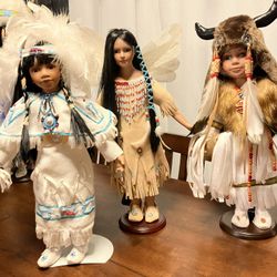 17” Native American Doll 