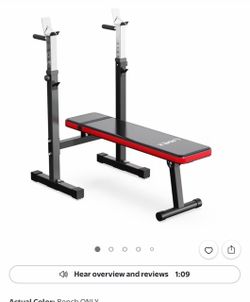Adjustable weight bench folding
