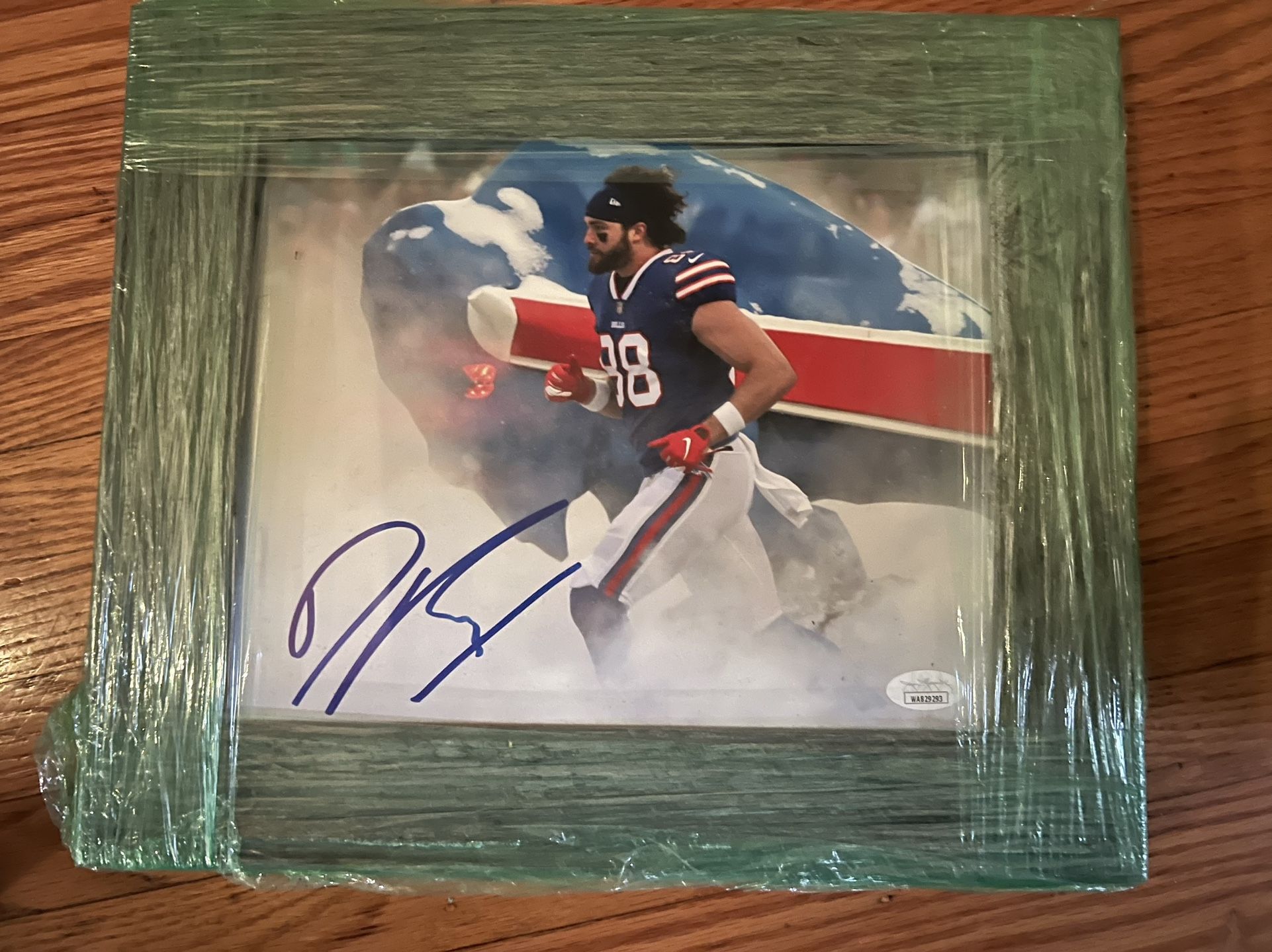 Dawson Knox signed Framed Photo