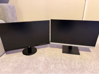Two HP monitors -100.00