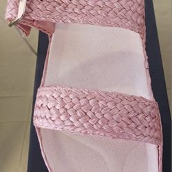 Women's Pink Slide Sandal Size 10