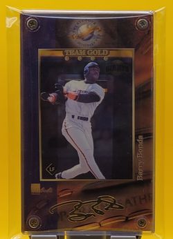 Barry Bonds 24K Signature LIMITED EDITION CARD # 763/1000, MLB-S7-08
