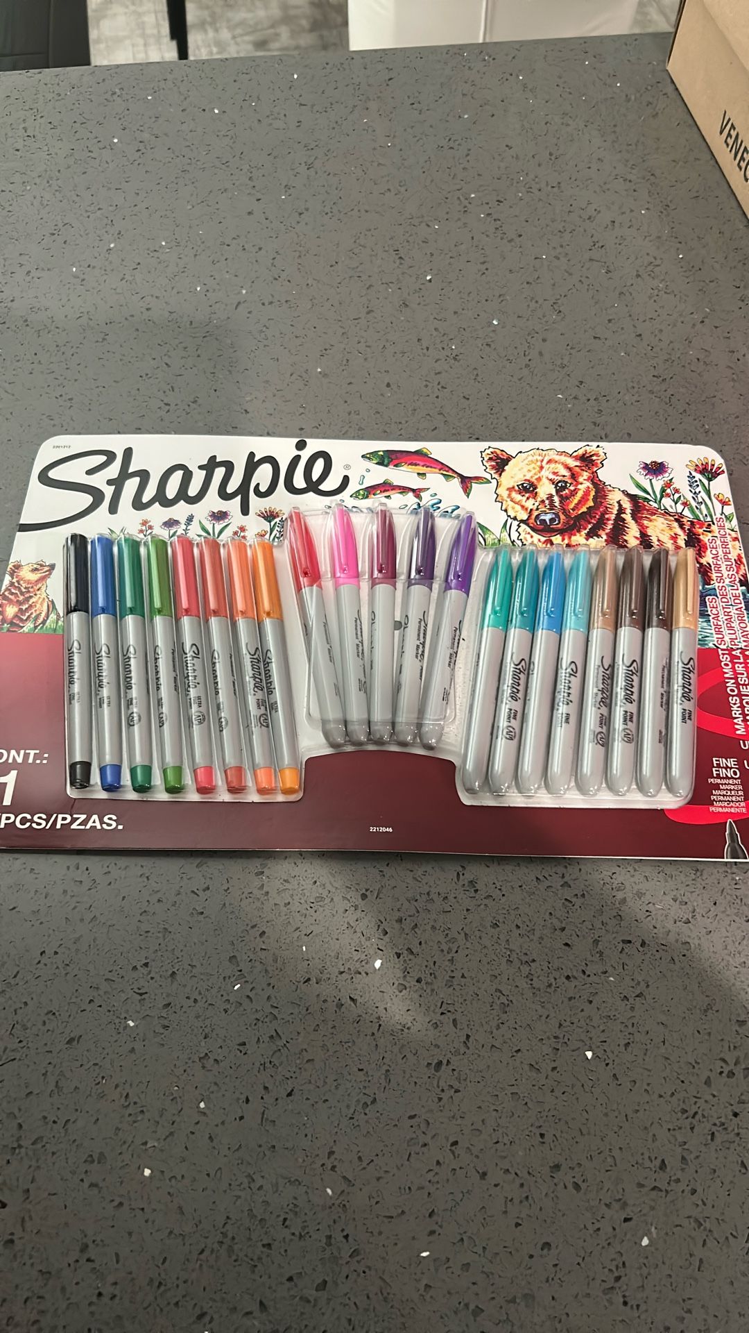 Sharpie Markers Pack.