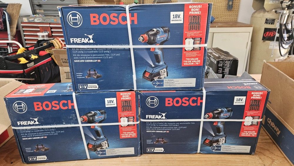 Bosch 2 In 1 Cordless Impact Driver 