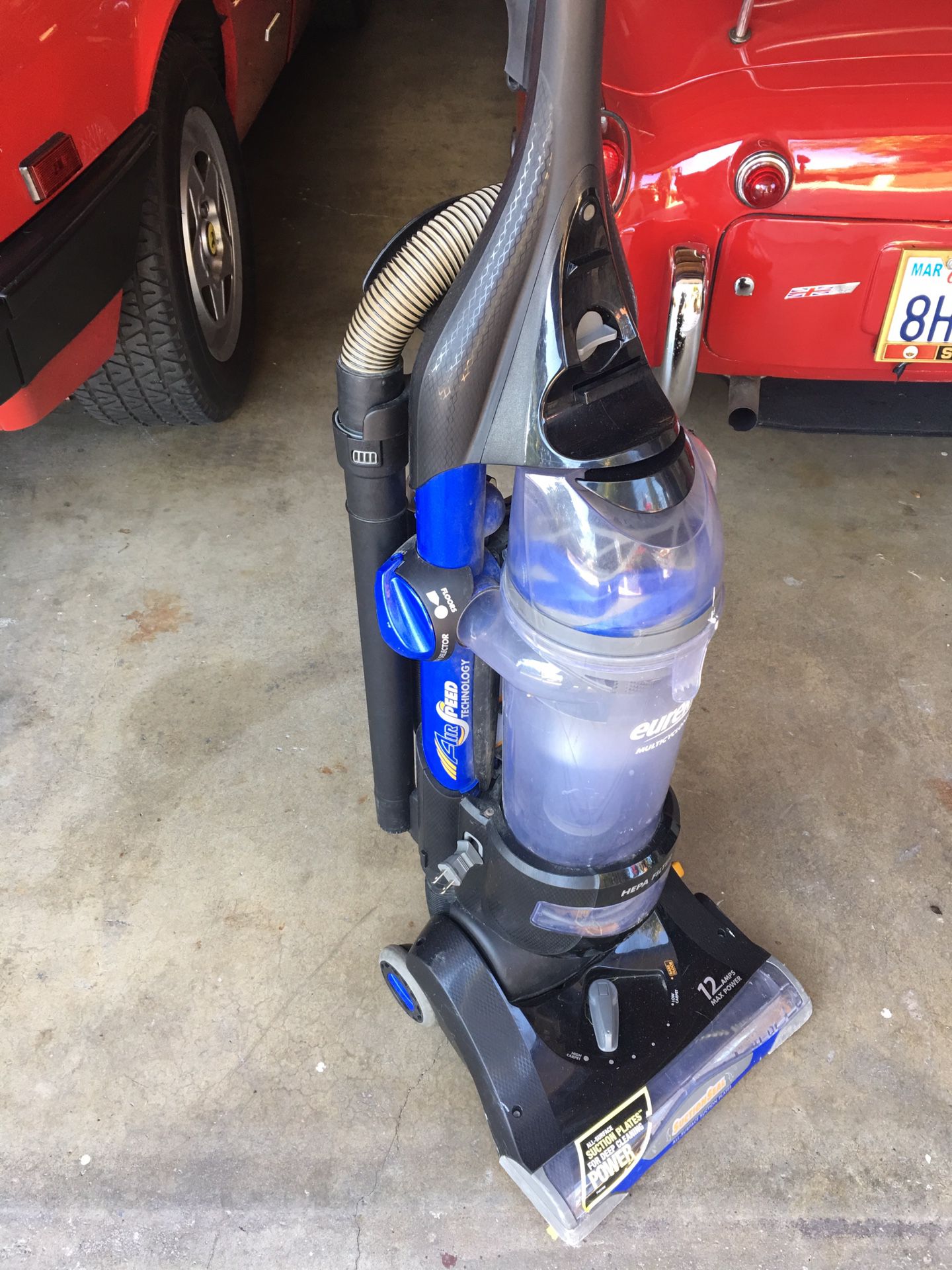 Eureka vacuum cleaners. Very nice and works perfect.