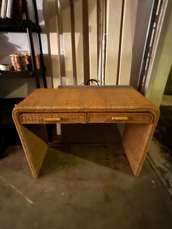 Wicker DESK