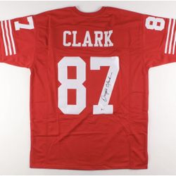 Dwight Clark 49ers Autographed Jersey 