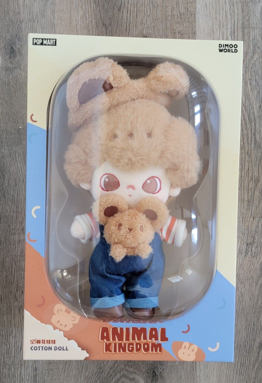 POPMART Dimoo Plush DOLL (Animal Kingdom)