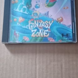 pc engine fantasy zone turbografx 16 vintage box only no game 