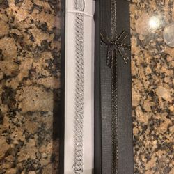 7 Inch 8M vvs Moissanite Cuban Bracelet