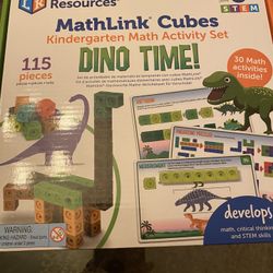 Mathlink Cubes Dino Time