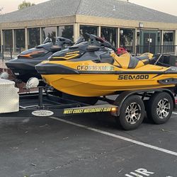 2021 Seadoo RXTX Yellow Ski Only