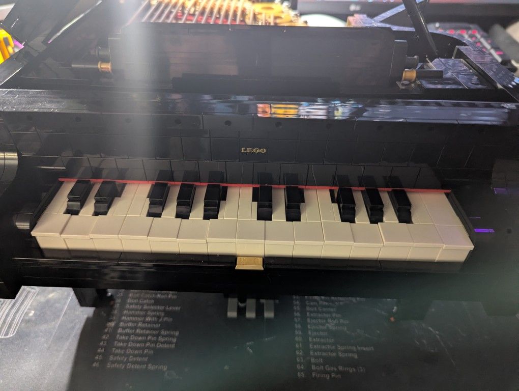 Lego 21323 Grand Piano With Motor Feature