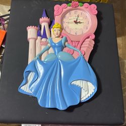Cinderella Princess Clock