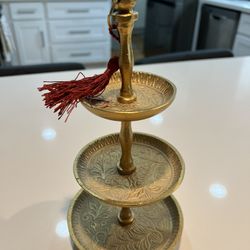 Three Tier Jewelry Display Vintage 