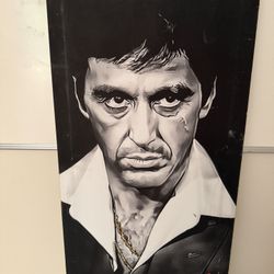 Scarface Painting