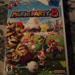 Mario party 8 Wii