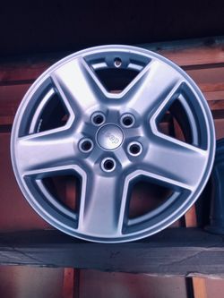 New  2024 Jeep Gladiator 17” alloys. Set of 4. $200. $75 each singles
