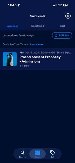 Prospa tickets