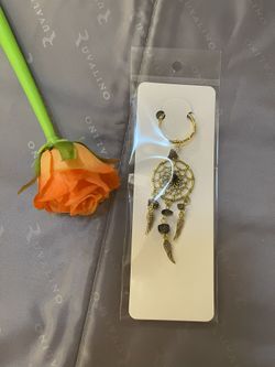 Gold Dreamcatcher keychain