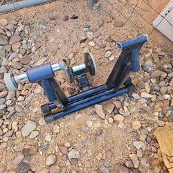 Bike trainer indoor or garage use