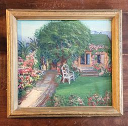 ORIGINAL MARY MAISON PAINTING