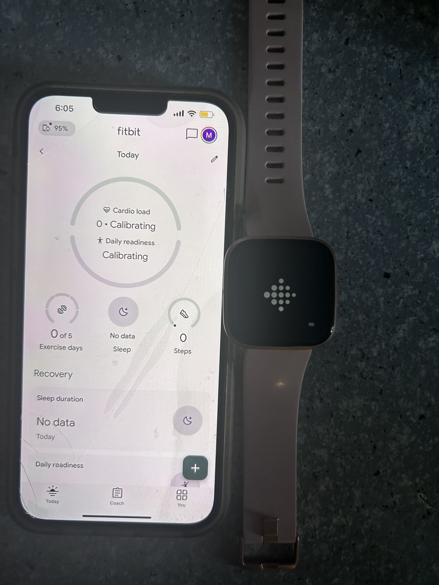 Fitbit Versa 2 With Charger