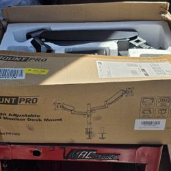 New Mountain Pro Adjustable Dual Monitors Stand