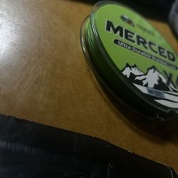 RUNKL Merced High Vis Green Braided Fishing Line