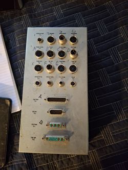 Control panel