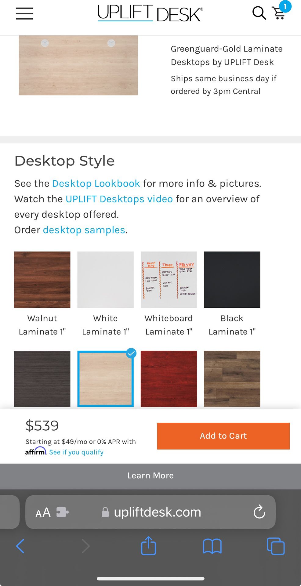 Uplift Desktop - New In box - $300 