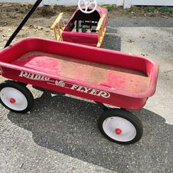 Antique Radio Flyer