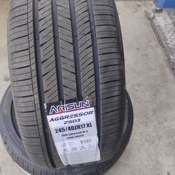 245 40 17 NEW TIRES ( 2 ) 245/40R17. 245/40ZR17
