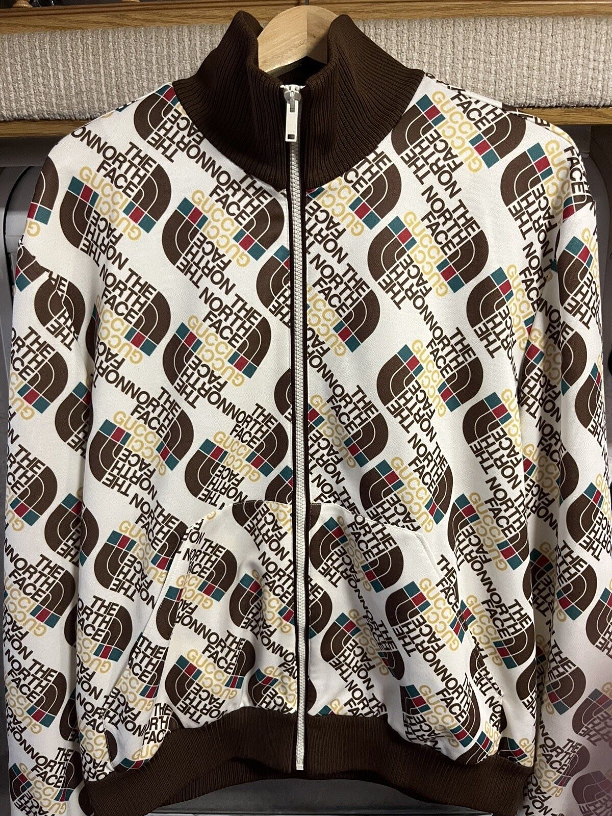 Gucci x North Face Ivory Track Jacket – Size XL
