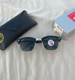 Polarized lenses club master 3016 sunglasses brand new