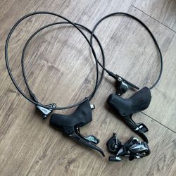 SRAM Forxe 2x shifter/hydro brake and rear mech