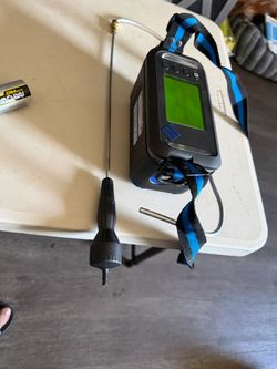Portable Gas Detector with Probe and Strap
