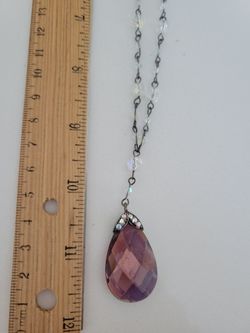 Purple  Necklace
