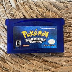 Pokemon Sapphire - Authentic