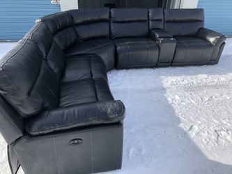 Power Sectional With Bluetooth Speakers
