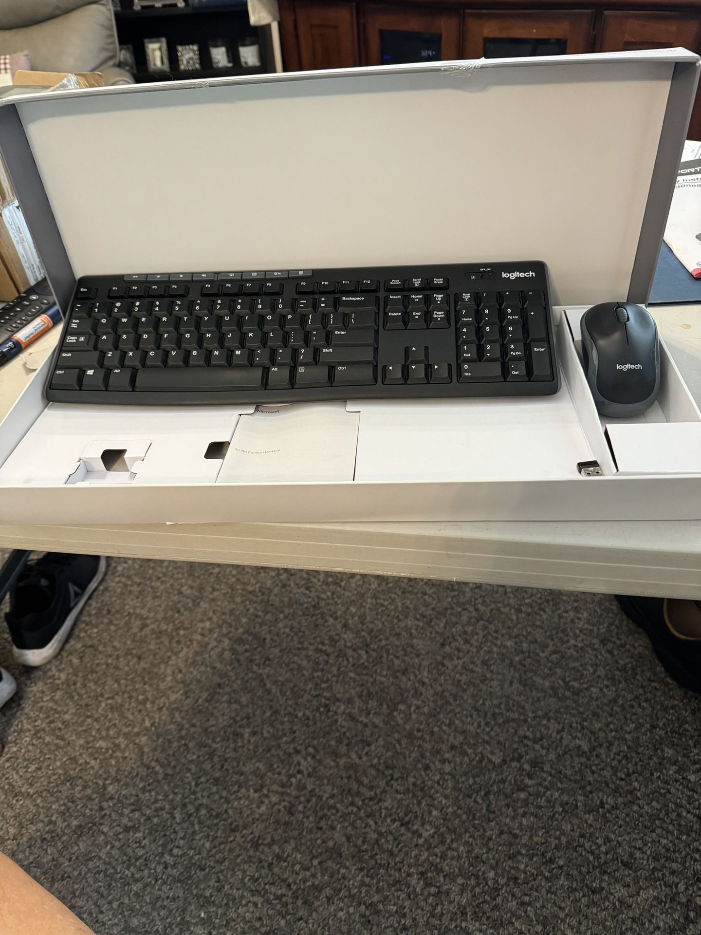 Logitech Wireless Mouse And Keyboard