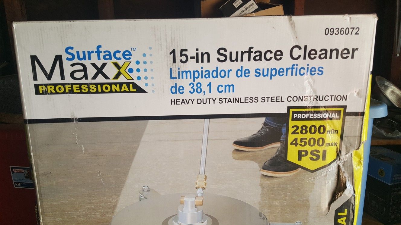 70..BRAND NEW n BOX...SURFACE MAXX PROFESSIONAL . Surface Cleaner 15in . for Sale in