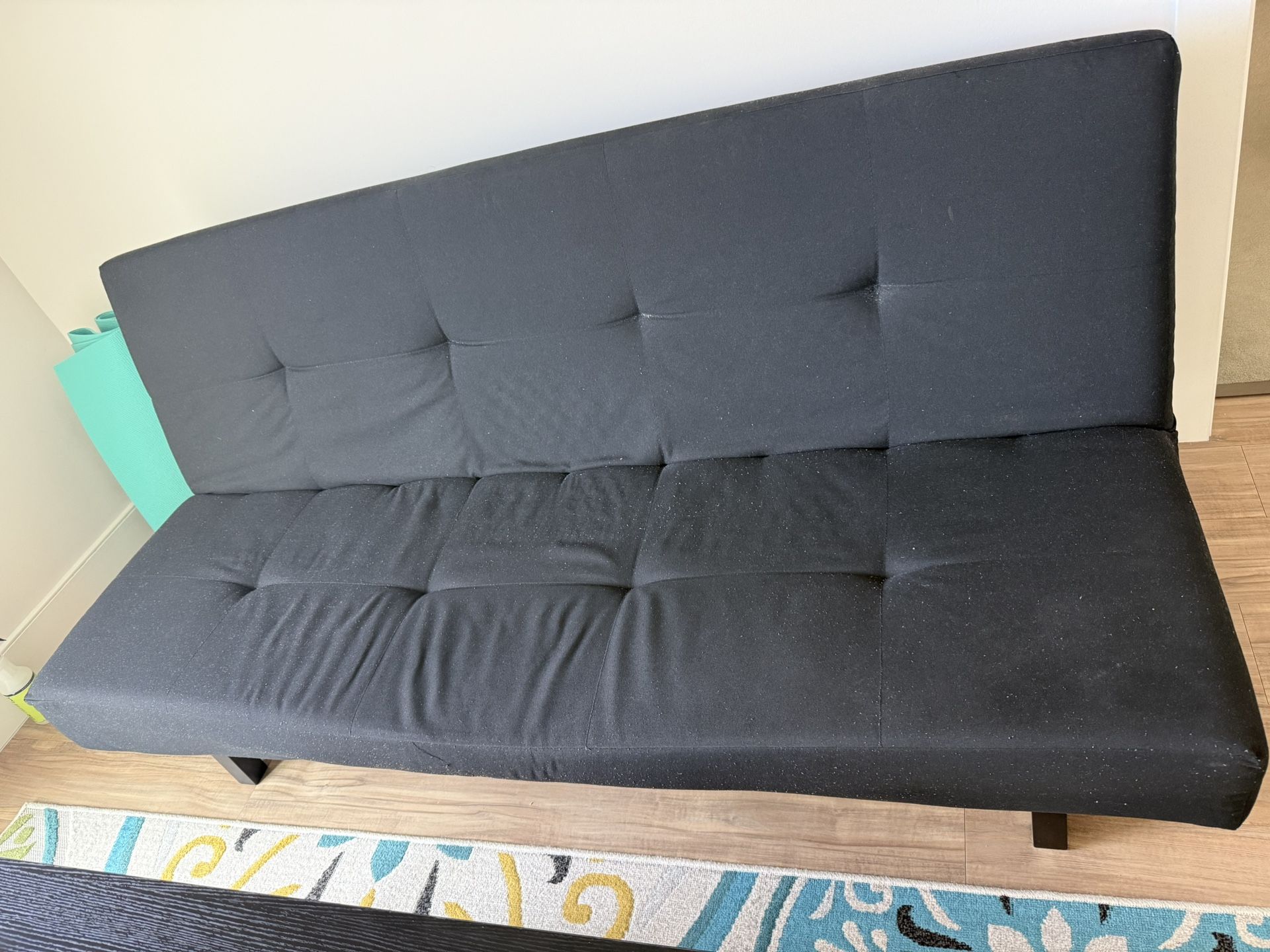 Ikea Futon Black