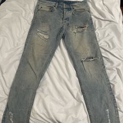 Ksubi Denim Jeans Bleached 