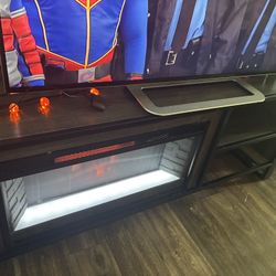 Fireplace TV Stand